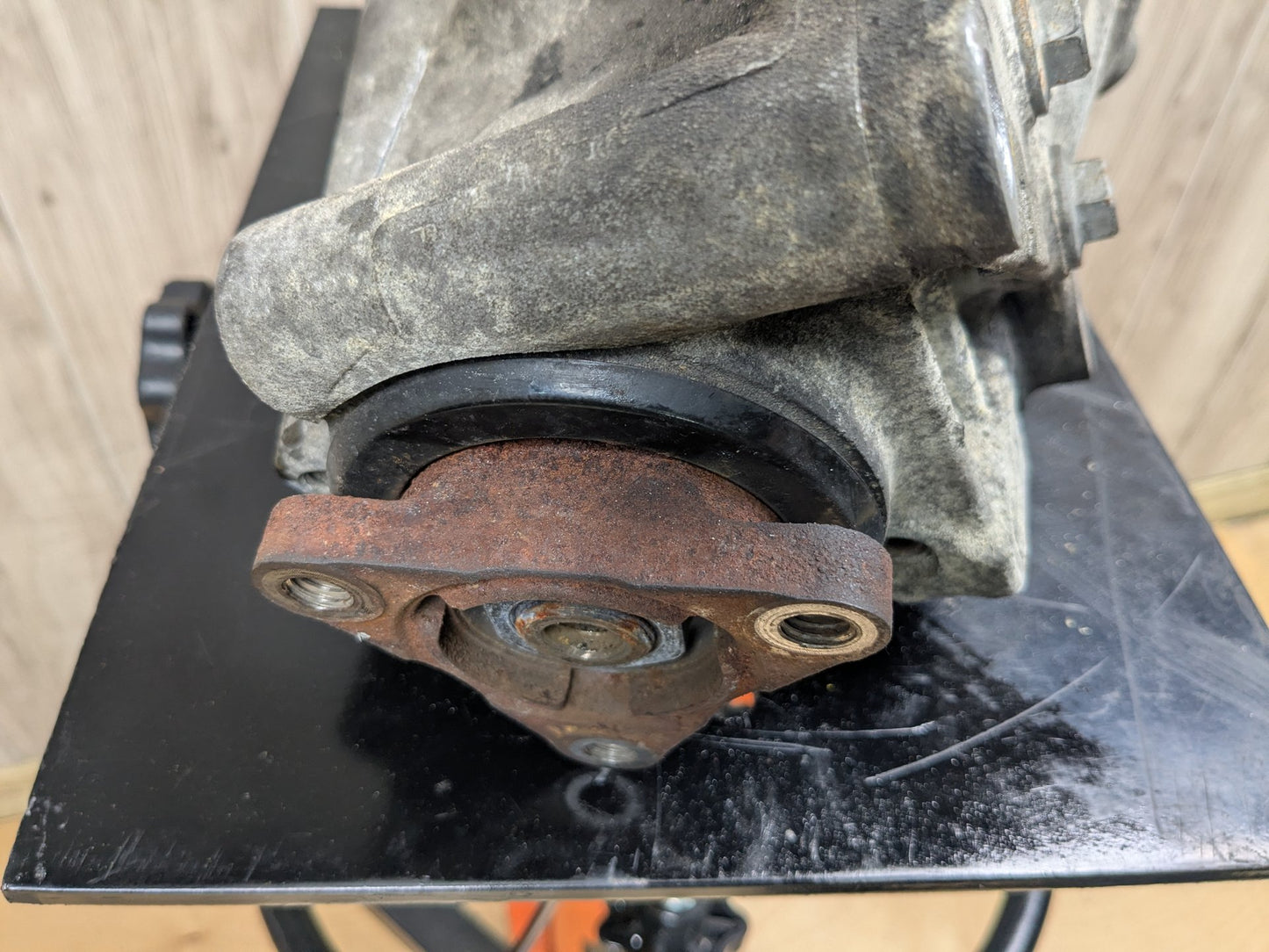 2009 BMW X5 E70 Front Axle Carrier Differential 7603004 07-10 OEM BMW E70 X5 xDrive30i N52 Front Differential Axle Carrier Ratio 4.44