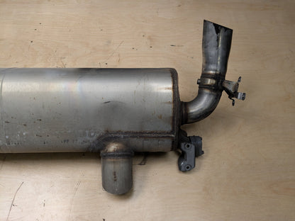 16-22 OEM BMW G12 740 Engine B58 Rear Dual Exhaust Pipe Muffler