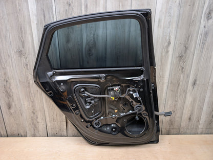 17-19 OEM AUDI A4 S4 Rear Left Driver Side Door Shell Black A2/ Y9B