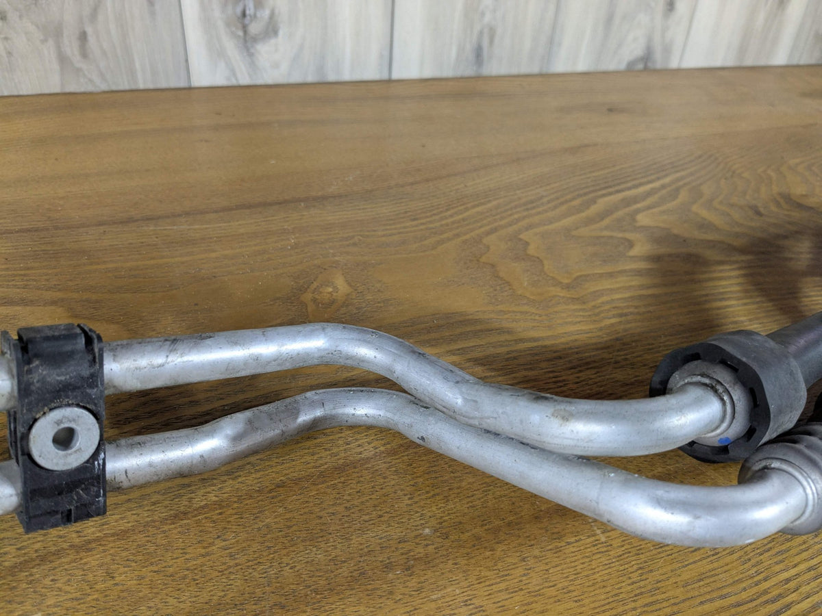 13-15 OEM BMW F01 F02 750 LCI N63 Transmission Oil Cooler Inlet Outlet Pipe Hose