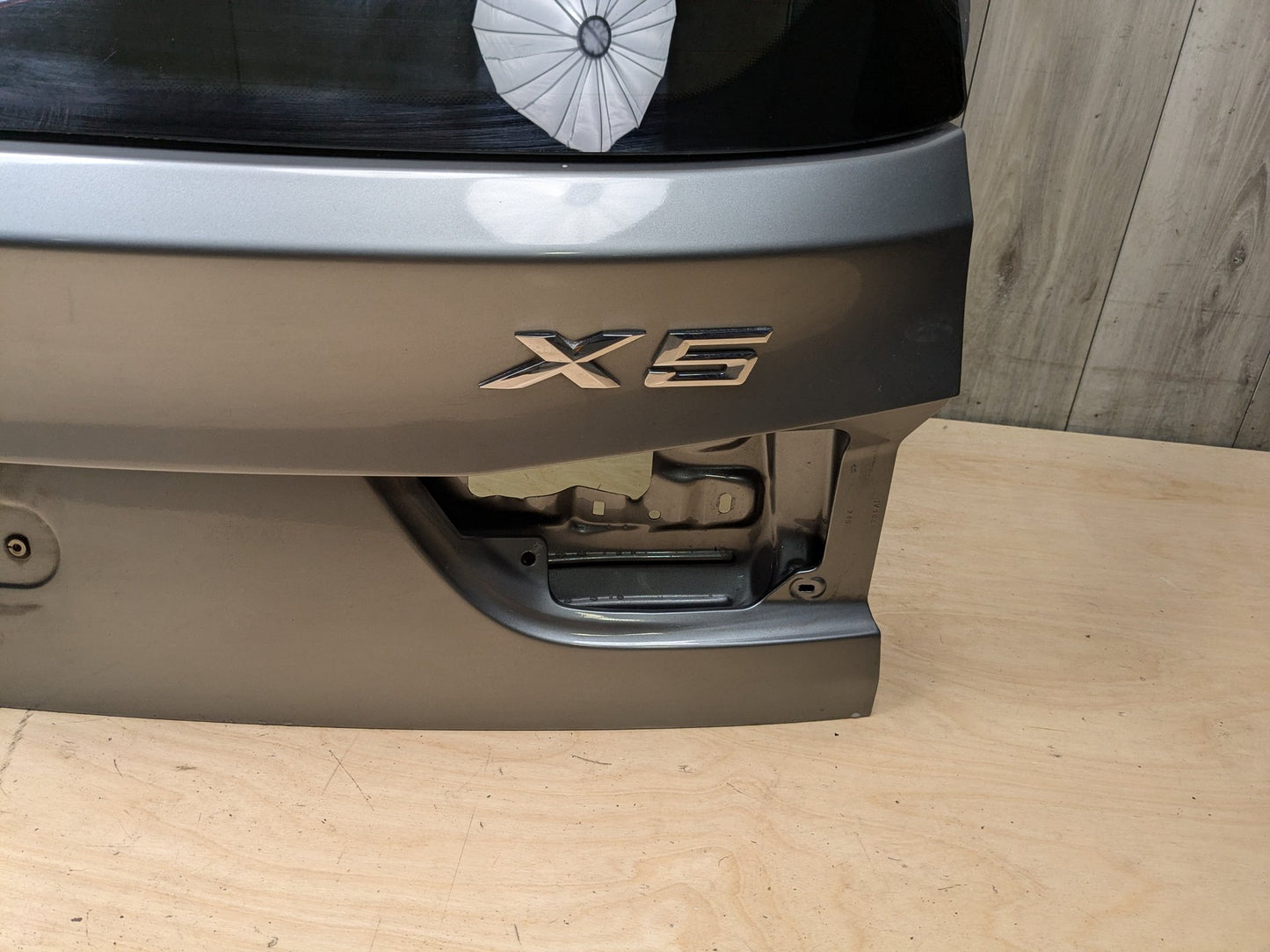 *14-18 OEM BMW F15 F85 X5 X5M Rear Liftgate Tailgate Trunk Lid Gate Door Shell SPACEGRAU METALLIC (A52)