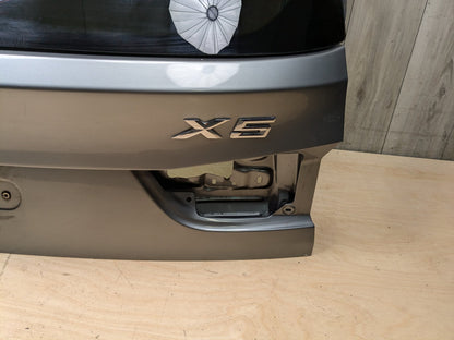 *14-18 OEM BMW F15 F85 X5 X5M Rear Liftgate Tailgate Trunk Lid Gate Door Shell SPACEGRAU METALLIC (A52)