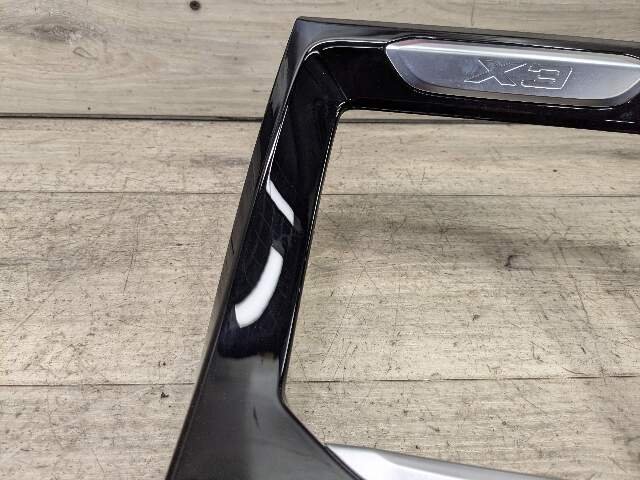 18-21 OEM BMW G01 G02 X3 X4 Center Console Interior Trim Oak Dark High Gloss