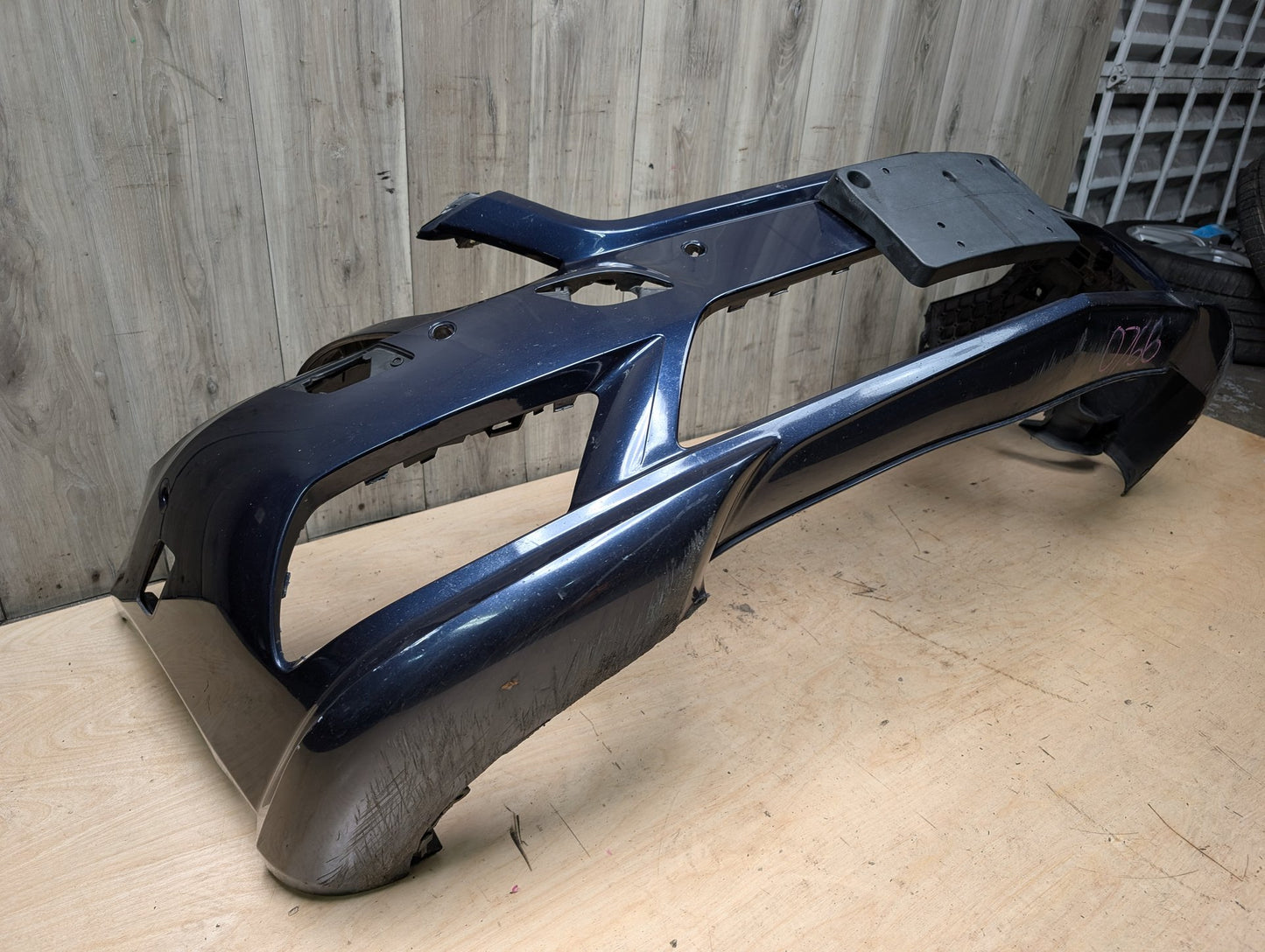 *10-13 OEM Mercedes A207 C207 W207 E350 E550 Front Bumper Cover Panel Blue 890 Blue 890