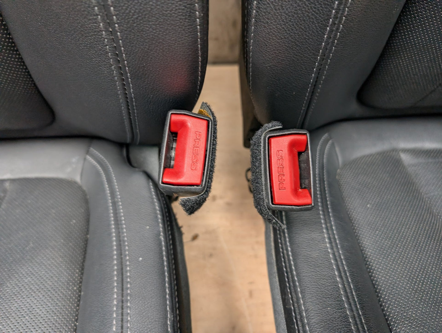 PRE-LCI OEM BMW G01 G02 G20 Front Left Right Driver Passenger Seat Leather Black