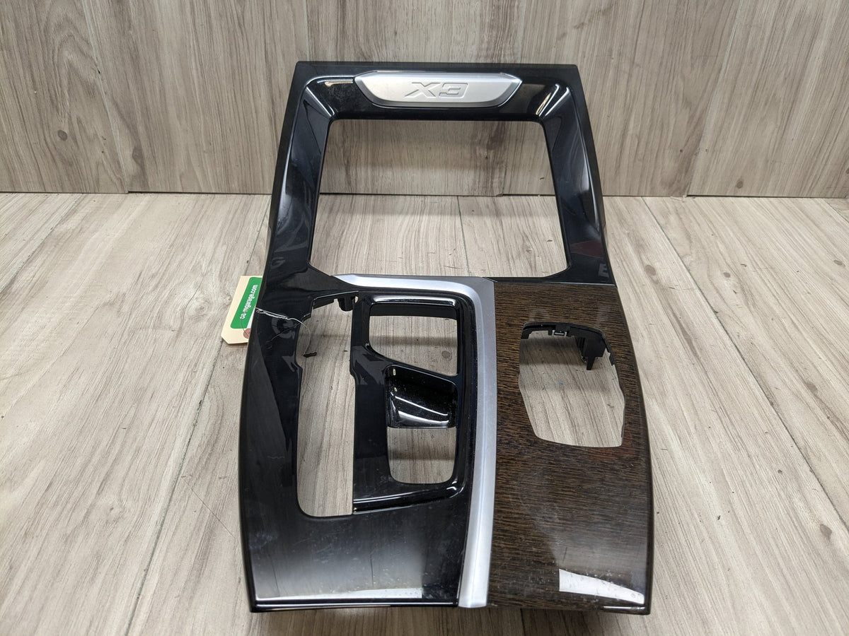 2019 BMW X3 G01 Center Console Trim 6822047 18-21 OEM BMW G01 G02 X3 X4 Center Console Interior Trim Oak Dark High Gloss OEM