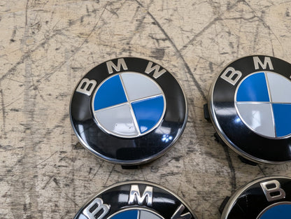 2016-2019 BMW 740i G12 Wheel Rim Hub Center Cap SET 6850834 OEM