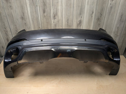*15-19 OEM BMW F16 X6 Engine N55 Rear Bumper Cover Panel Assembly Gray A90 SOPHISTOGRAU BRILLANTEFFEKT METALLI (A90)