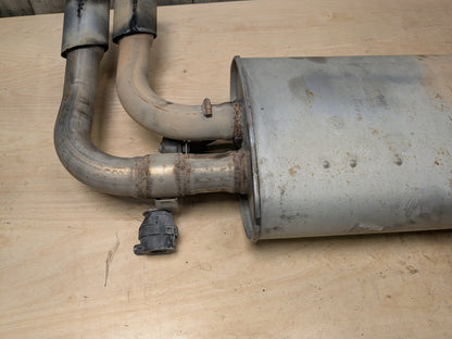 11-17 OEM BMW F25 F26 X3 X4 28iX Engine N20 Rear Exhaust Flap Muffler