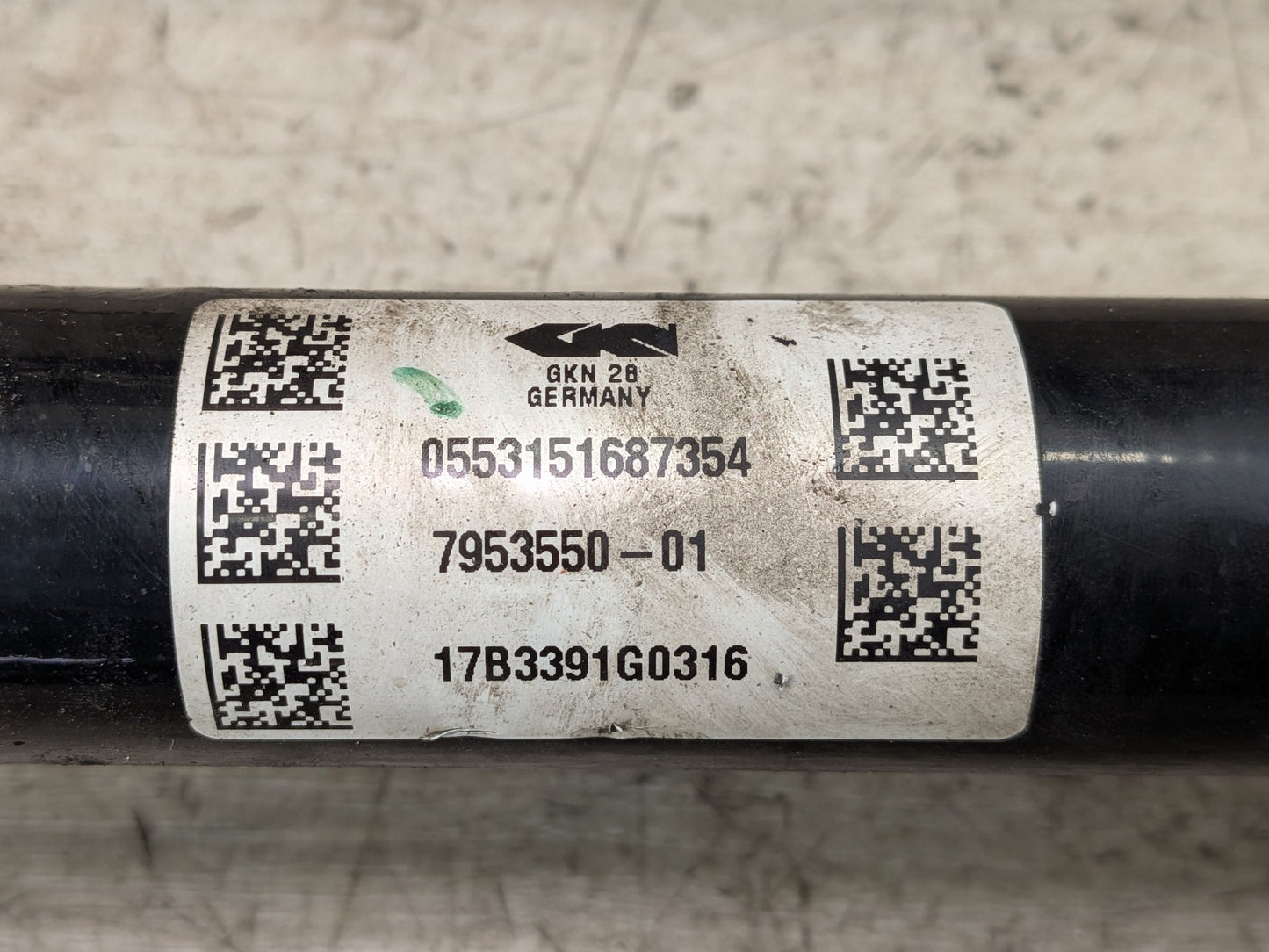 2018-2024 BMW X3 G01 Rear Right Passenger Half Shaft Output CV Axle 7953550