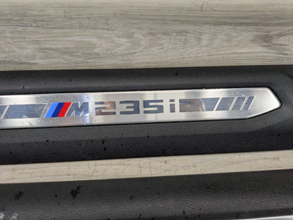 20-24 OEM BMW F44 M235i Front Left Right Door Sill Plate Molding Trim PAIR