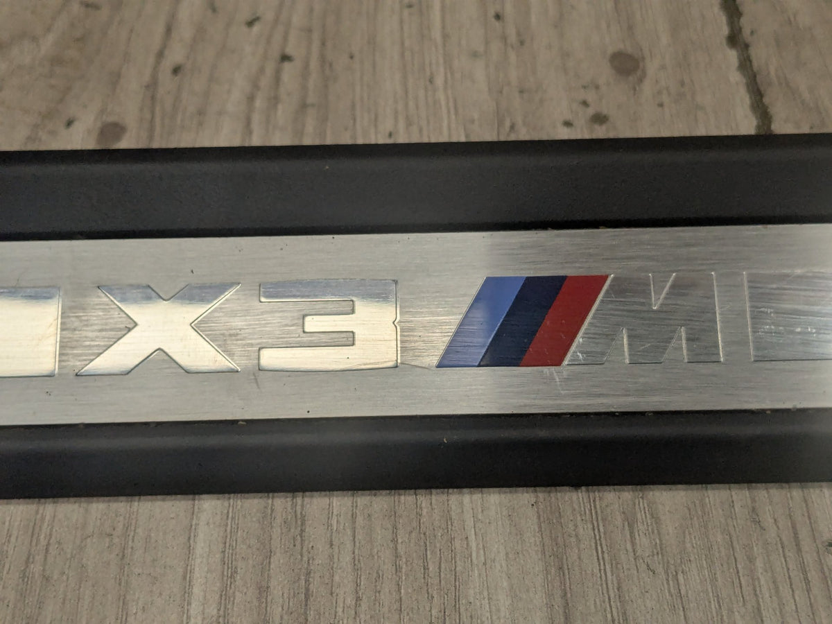 2020-2024 BMW X3 F97 Front Left Right Scuff Plate Door Sill SET 7393397 OEM