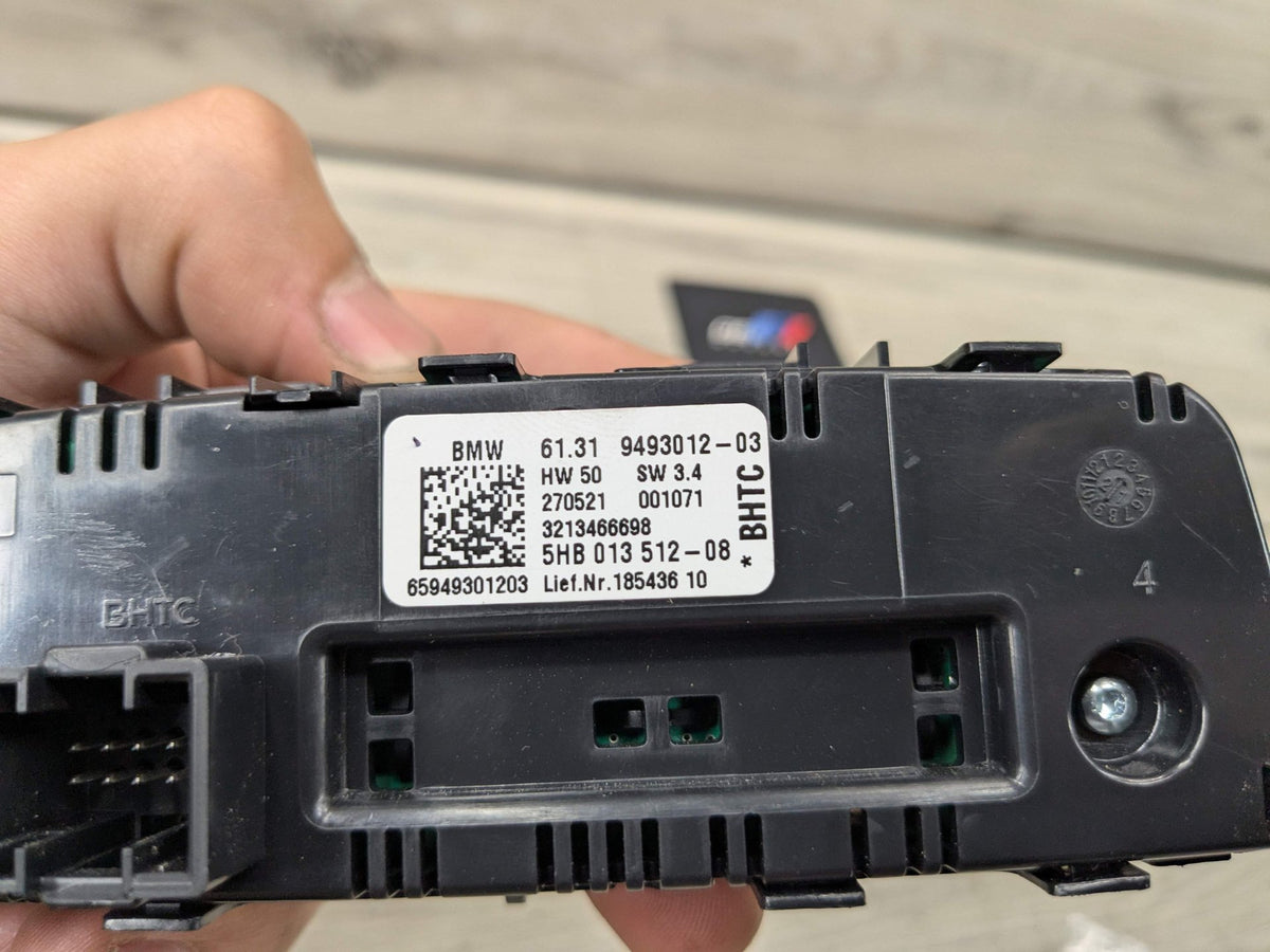 OEM BMW G20 G22 G23 G26 G80 G82 G83 Rear AC Air Climate Control Switch Module