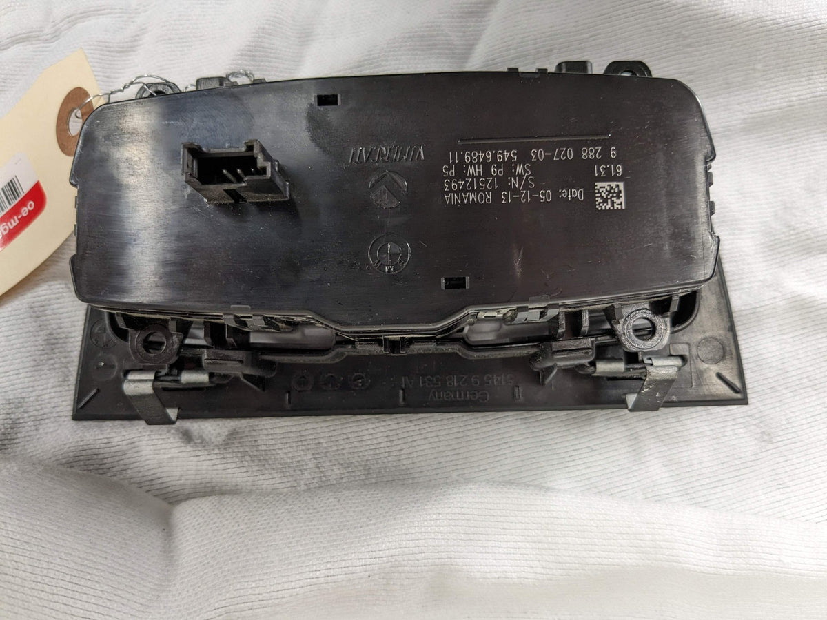 OEM BMW F22 F30 F32 F33 F80 Headlight Switch Control Panel Light Module BLACK