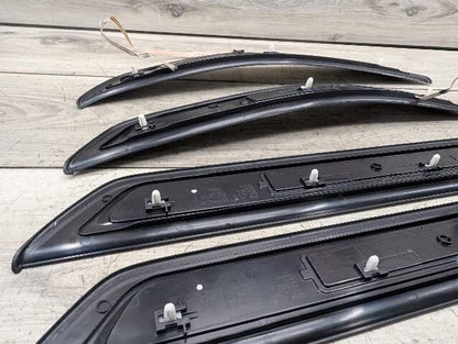 *17-20 OEM BMW G30 530 540 M SPORT Front Rear Left Right Door Sill Cover Trims SET