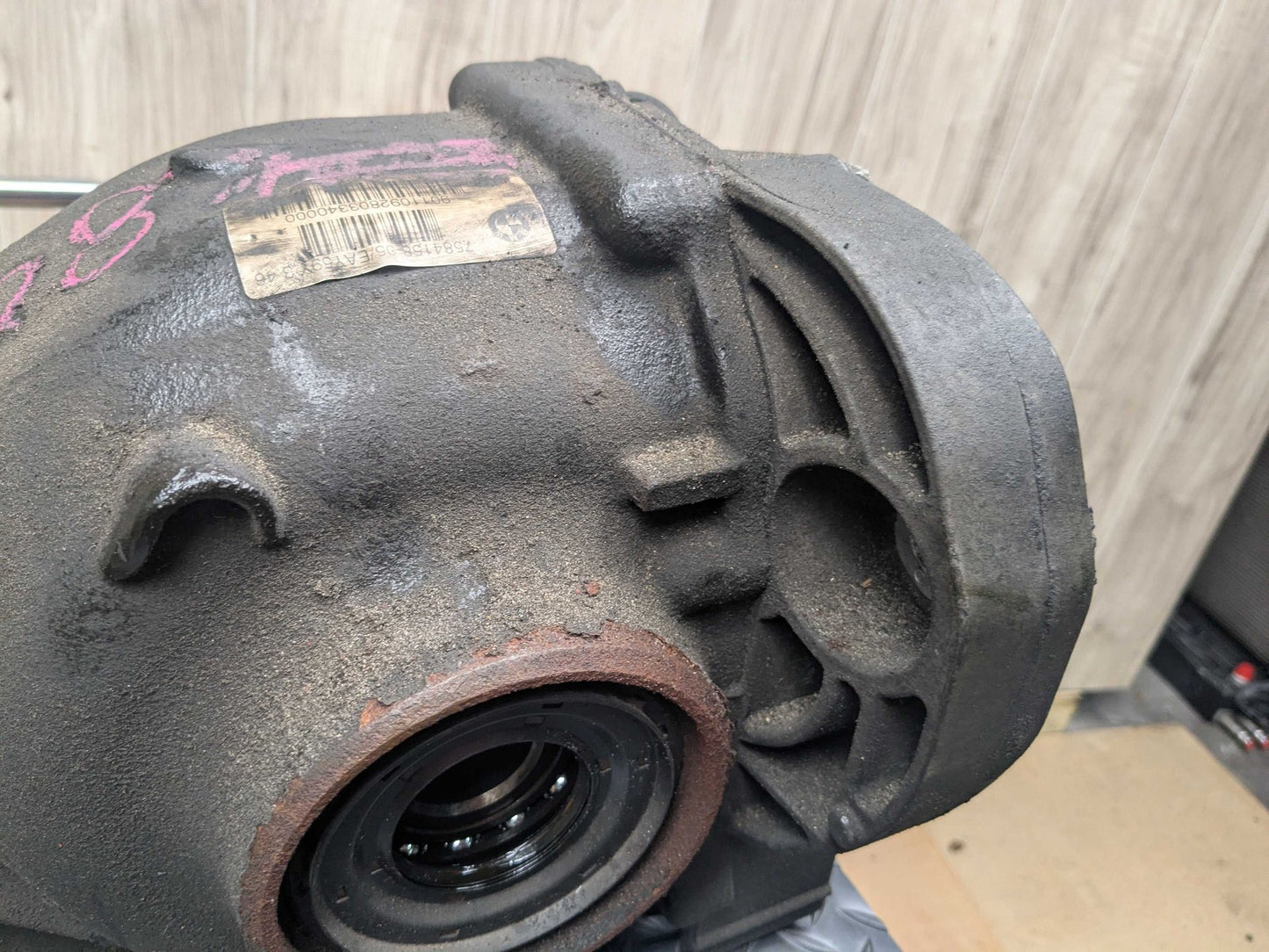 2012 BMW Alpina B7 Rear Axle Carrier Differential 111031k 7584158