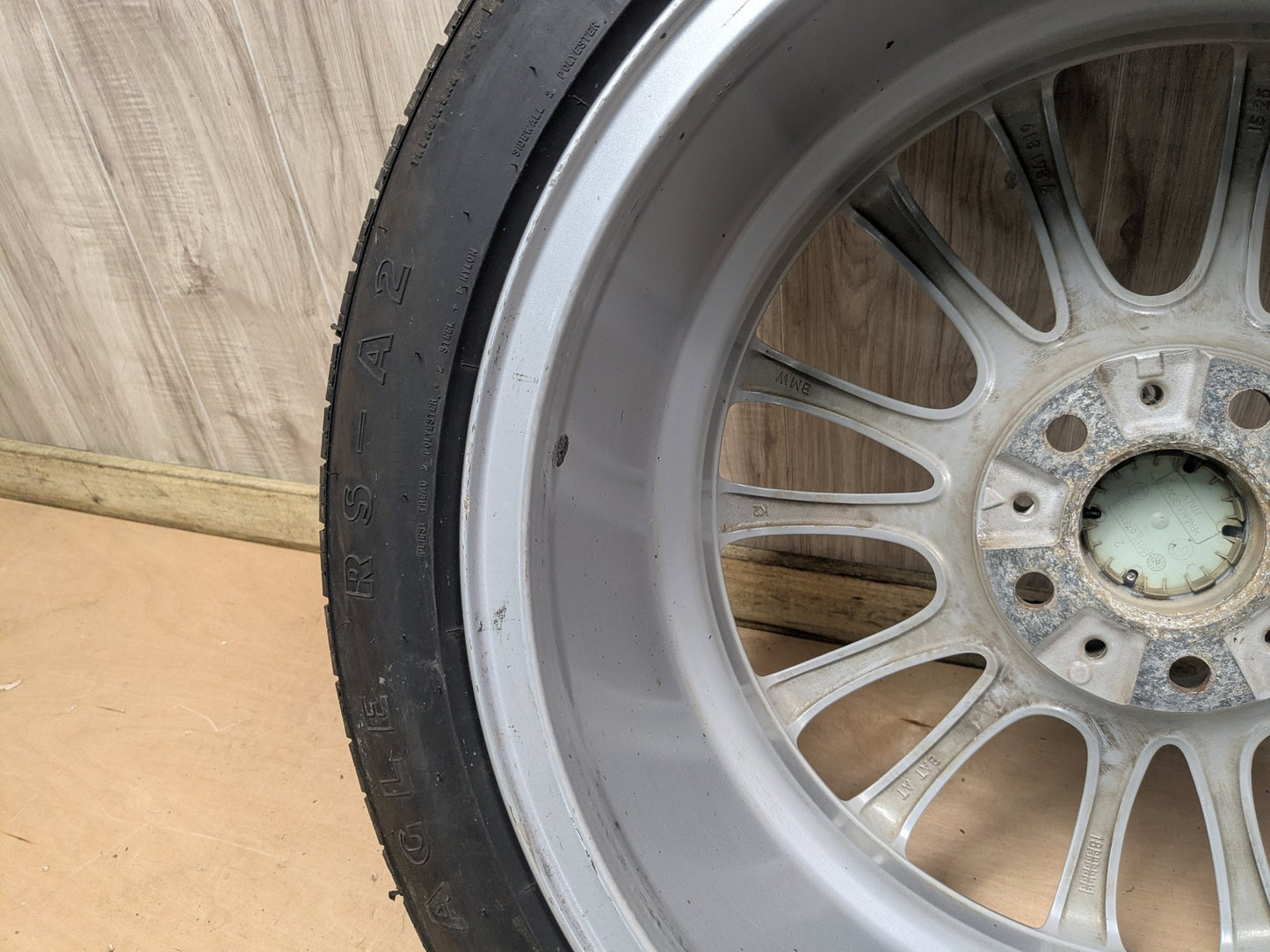 OEM BMW F01 F02 F07 740 750 760 FRONT Rim Wheel 19x8.5 ET25 M V-Spoke Style 302