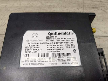 2013 MERCEDES W204 C250 C300 COMMUNICATION VOICE CONTROL MODULE 2319003002 OEM