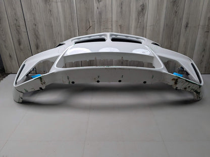 NOTE* 15-20 OEM BMW F87 M2 Front Bumper Cover Trim w/O PDC Holes White 300 White ALPINWEISS III (300)