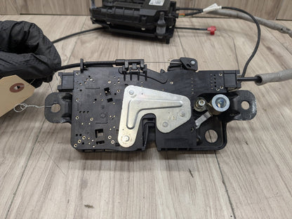 2016 BMW 750i G12 Liftgate Trunk Lid Liftgate Lock Latch Actuators SET 7441014 16-22 OEM BMW G11 G12 740 750 M760 Trunk Lid Power Lock Drive Actuator