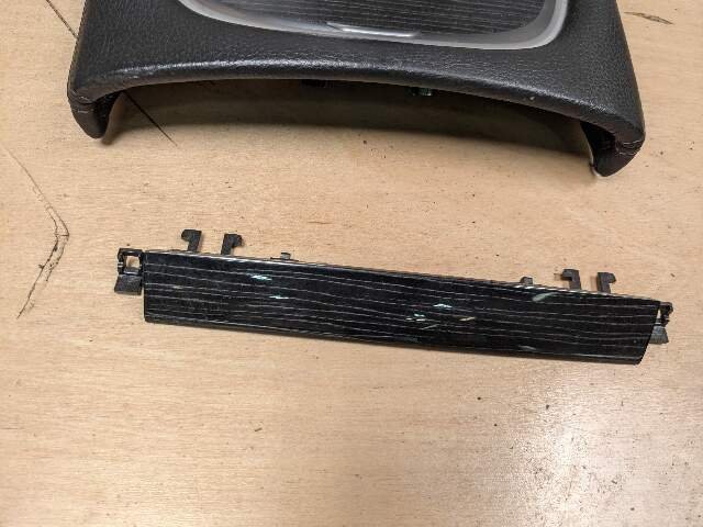 20-22 OEM BMW G12 750 Dash Doors Air Vent Wood Metal Effect Interior Trim SET