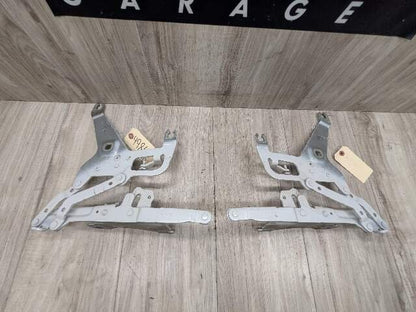 OEM BMW F15 F16 F85 F86 X5 X6 Left Right Hood Hinge Support Bracket SET White
