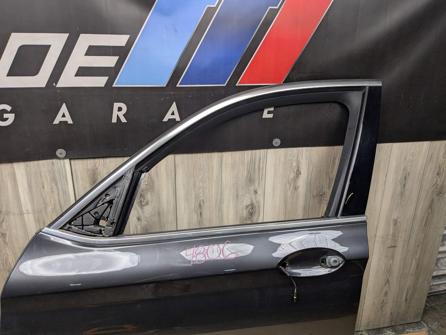 18-24 OEM BMW F97 G01 X3 X3M Front Left Driver Side Door Shell Panel Gray A90 Grey SOPHISTOGRAU BRILLANTEFFEKT METALLI (A90)