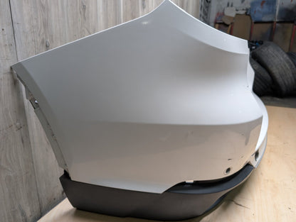 *14-18 OEM BMW F15 X5 Rear Bumper Cover PDC Holes w/ Diffuser N55 N57 White MINERALWEISS METALLIC (A96)