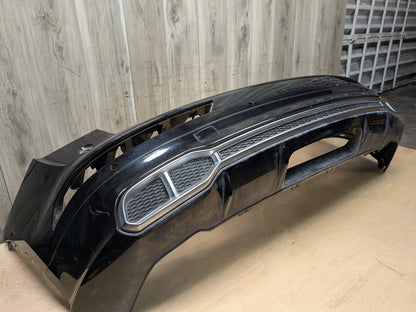 18-20 OEM AUDI Q5 SQ5 Rear Upper Lower Bumper Cover w/ Diffuser Black Black 0E/ Y9T