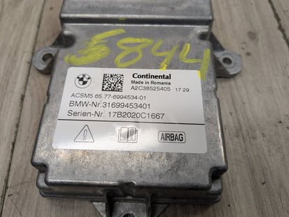 2017-2023 BMW M550i G30 SRS Airbag Air Bag Module 6994534 PRE-LCI OEM BMW F90 F97 G01 G12 G30 SRS ICM Control Module Unit