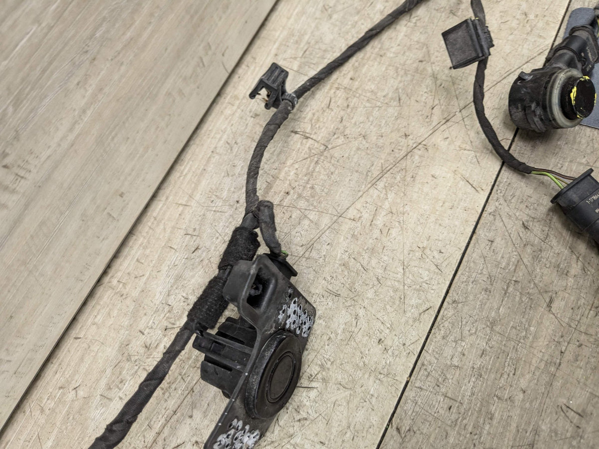 NOTE* OEM BMW F15 X5 REAR Parking Distance Sonic Sensor PDC Harness Black 416