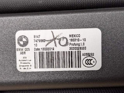2019 - 2026 BMW X5 G05 Rear Trunk Upper Retractable Roller Luggage Shade Cover 7479563 B58B30M1