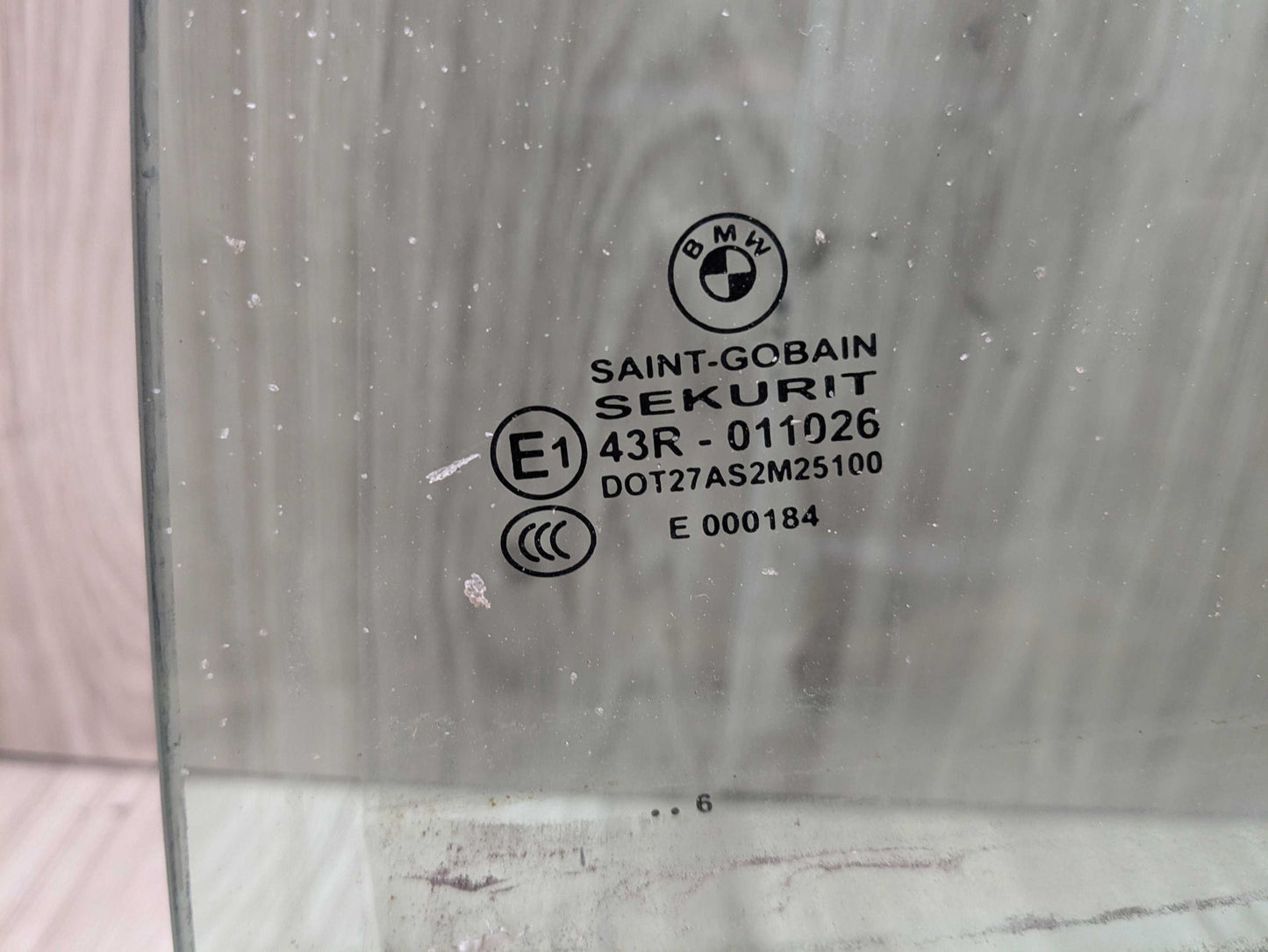16-22 OEM BMW G12 740 750 M760 Alpina B7 Rear Left Driver Door Window Glass