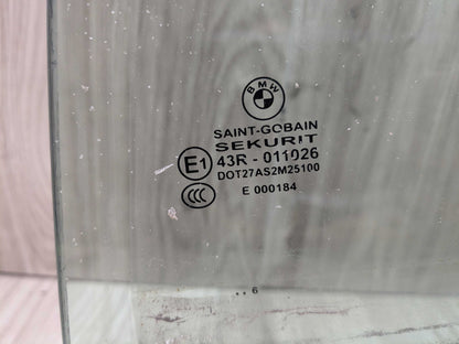 16-22 OEM BMW G12 740 750 M760 Alpina B7 Rear Left Driver Door Window Glass