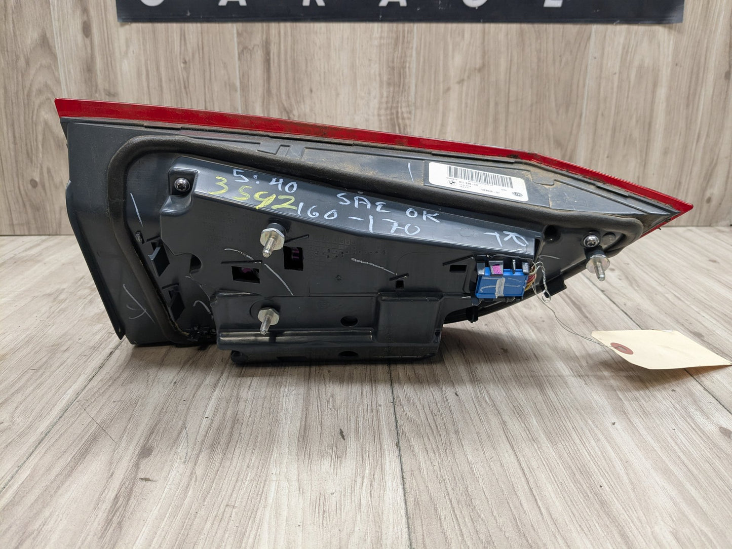 14-18 OEM BMW F15 F85 X5 X5M Rear Right Passenger Trunk Inner Stop Tail Light
