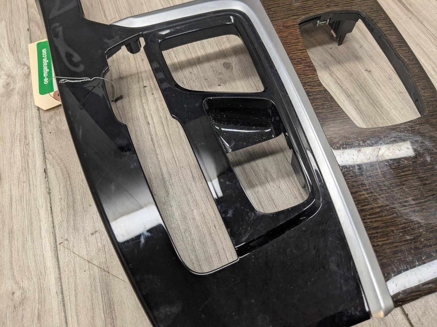18-21 OEM BMW G01 G02 X3 X4 Center Console Interior Trim Oak Dark High Gloss