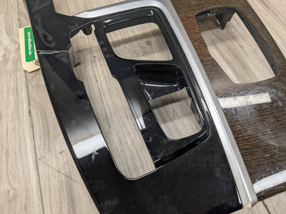 18-21 OEM BMW G01 G02 X3 X4 Center Console Interior Trim Oak Dark High Gloss