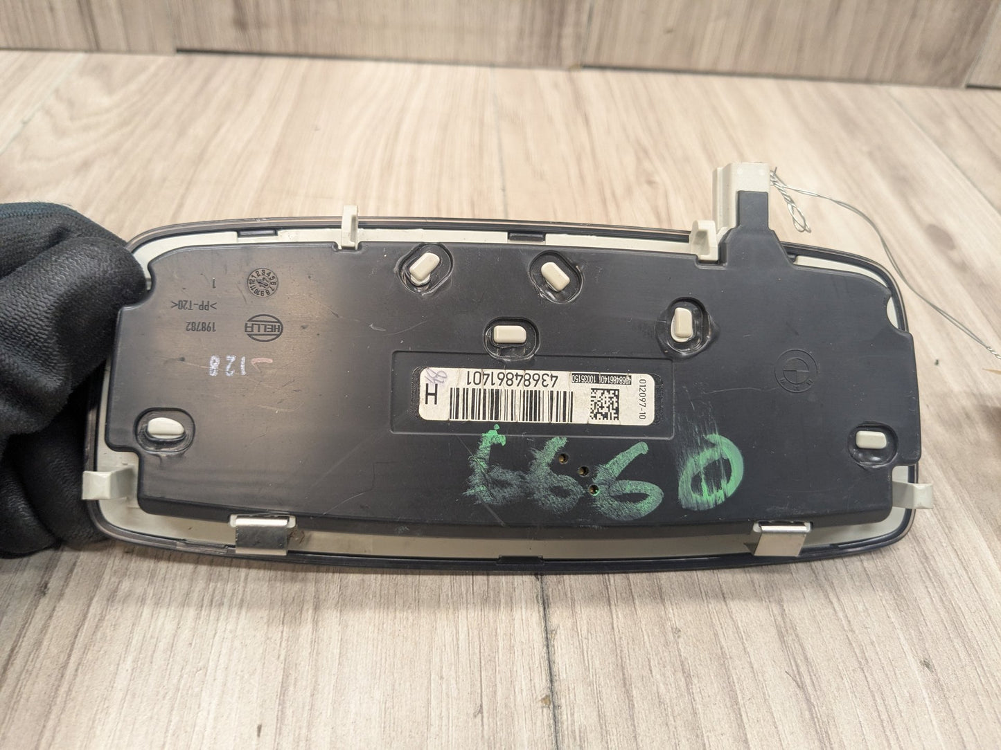 OEM BMW F90 F97 G01 G02 G11 G12 X3 M5 Rear Center Dome Reading LED Light Panel