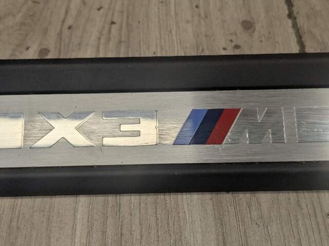 2020 - 2024 BMW X3 F97 Front Left Right Scuff Plate Door Sill SET 7393397 S58