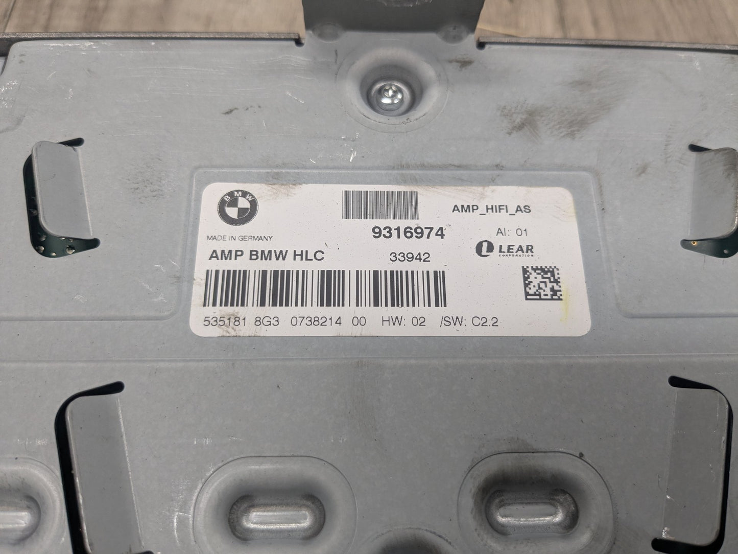 OEM BMW F32 F82 328 335 Hybrid 3 Sedan Hi-Fi HiFi Stereo Audio Amplifier Amp