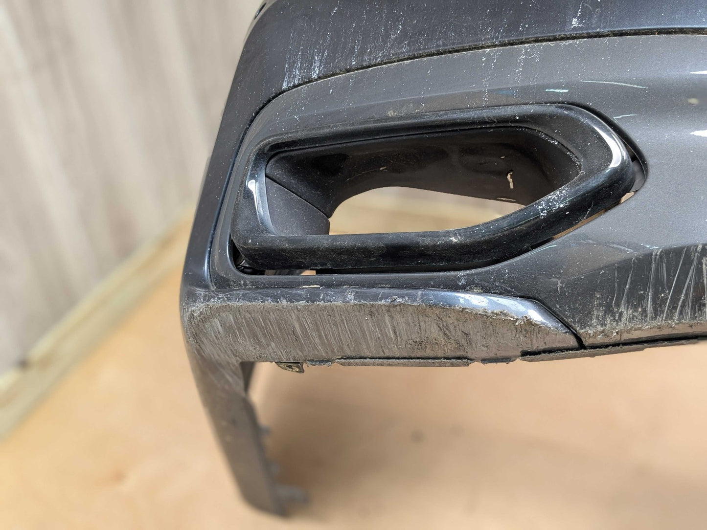 *16-19 OEM BMW G11 G12 M SPORT Rear Bumper Cover Diffuser w/ PDC Option Gray B41 SINGAPUR GRAU METALLIC (B41)