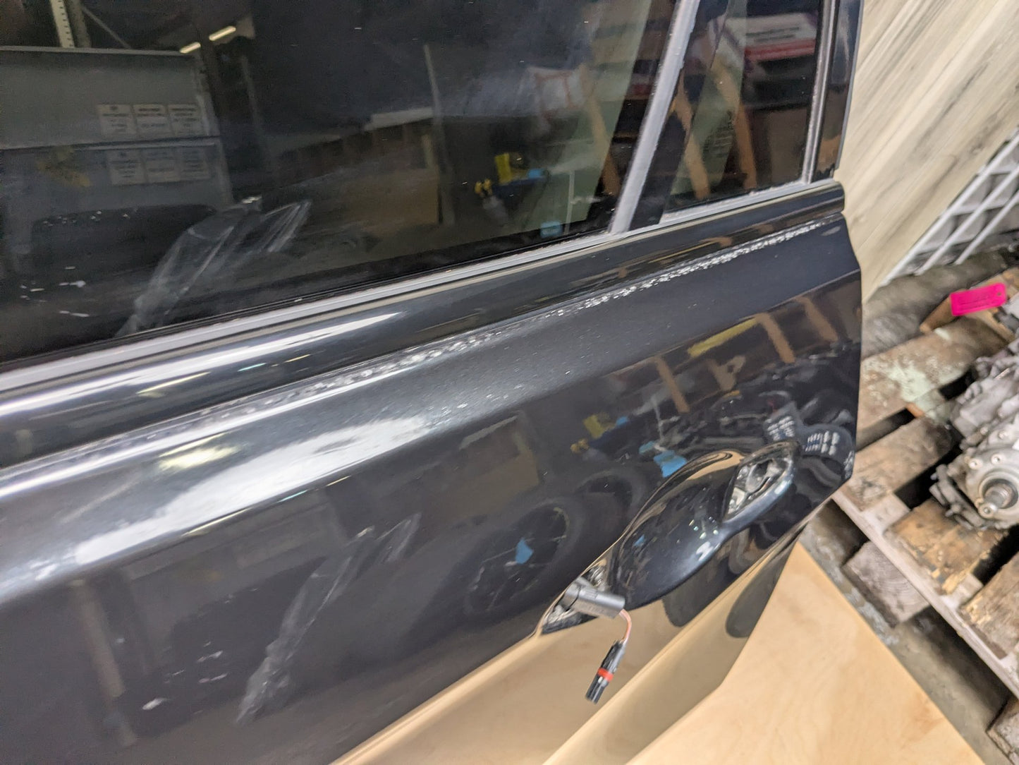 *15-19 OEM BMW F16 X6 F86 X6M Rear Left Driver Door Shell Panel Black 475 BLACK SAPPHIRE METALLIC (475)