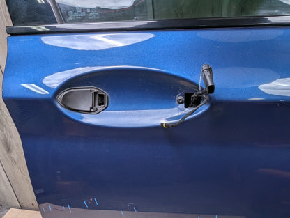 18-24 OEM BMW F97 G01 X3 X3M Front Right Passenger Door Shell Panel Blue C1M