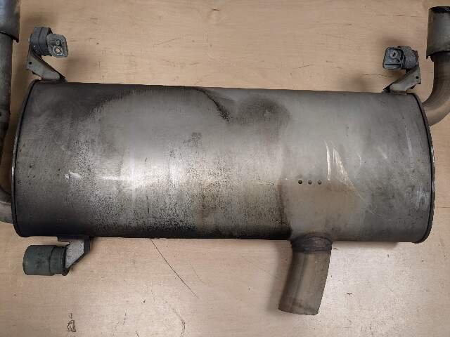 18-21 OEM BMW G01 X3 30i 30iX Engine B46 Rear Muffler Exhaust System w/ Tips