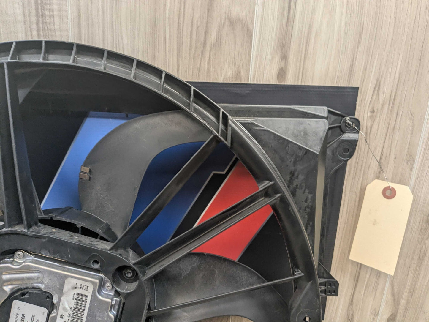 07-13 OEM BMW E82 E90 E92 335 Engine N54 N55 Radiator Cooling Auxiliary Fan 600W