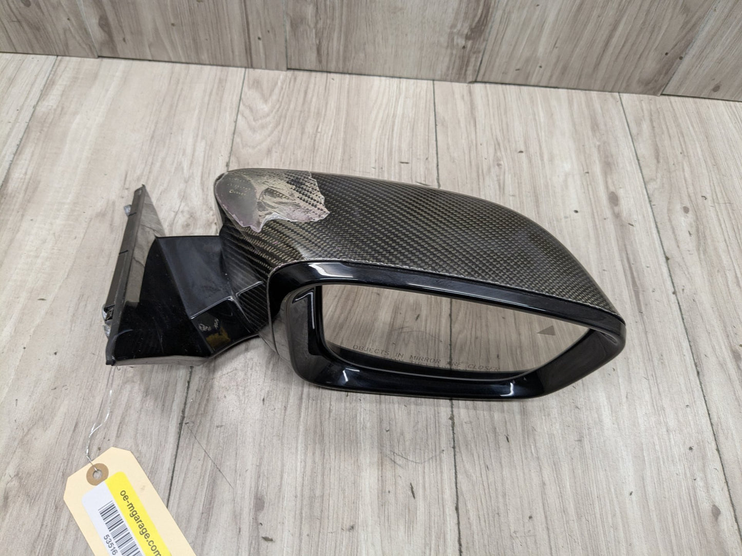 2017-2023 BMW M550i G30 Front Right Passenger Side Mirror Assembly 7485264 *17-23 OEM BMW G30 530 540 M550 Right Passenger Side Mirror Blind Spot SHADOW GLOSS