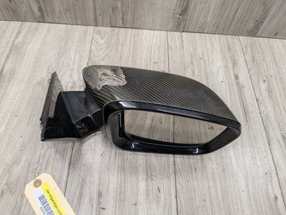 2017-2023 BMW M550i G30 Front Right Passenger Side Mirror Assembly 7485264 *17-23 OEM BMW G30 530 540 M550 Right Passenger Side Mirror Blind Spot SHADOW GLOSS