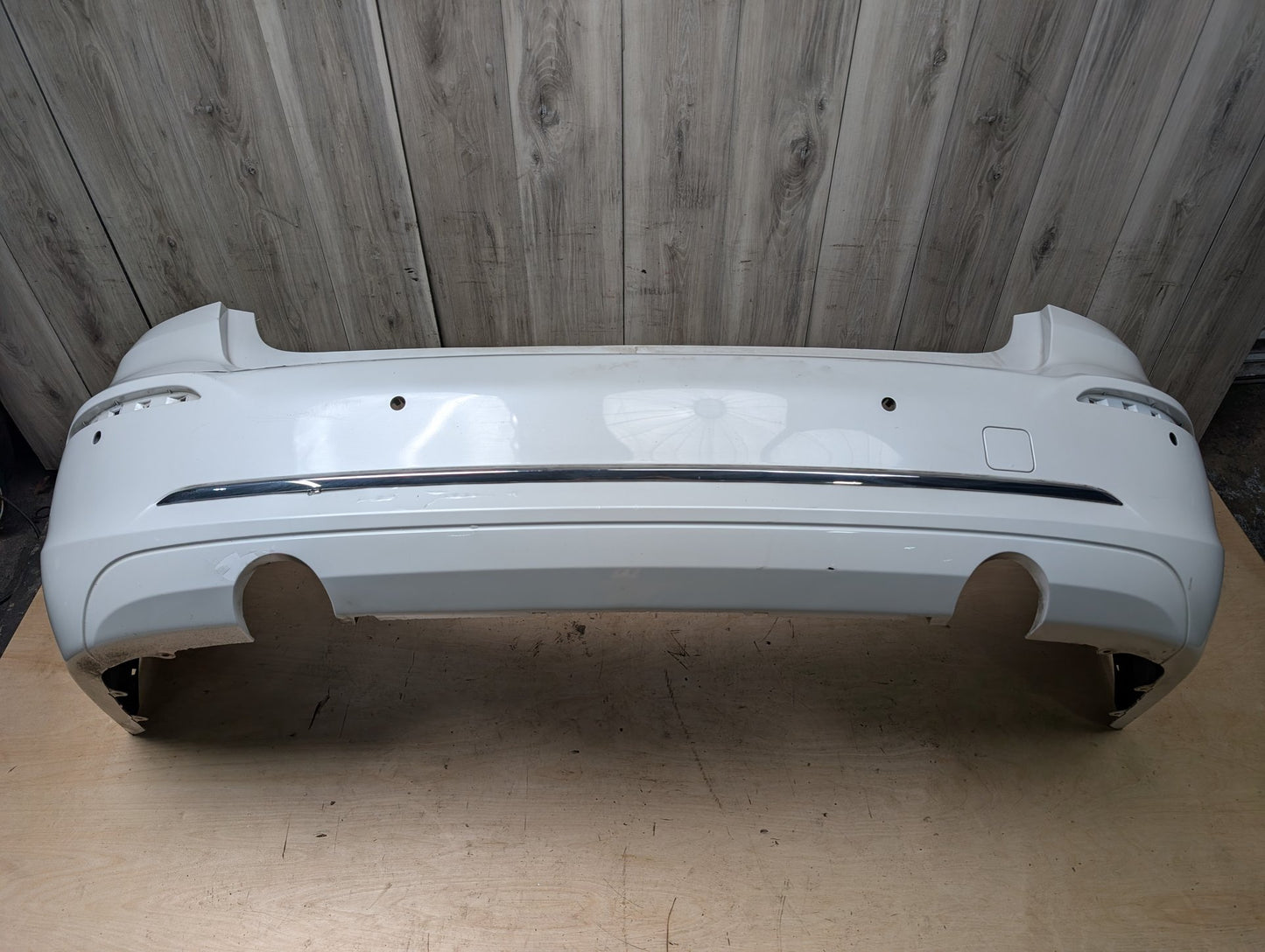*16-20 OEM BMW F34 340 GT Rear Bumper Cover Panel White A96 MINERALWEISS METALLIC (A96)