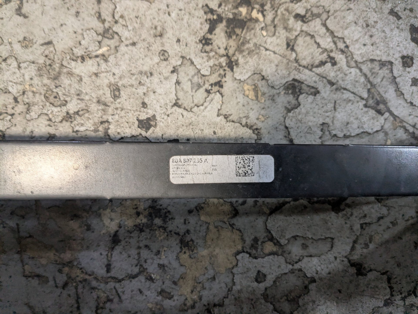 OEM AUDI Q5 SQ5 Rear Bumper Cover Support Mount Panel w/ Crash Bracket SET