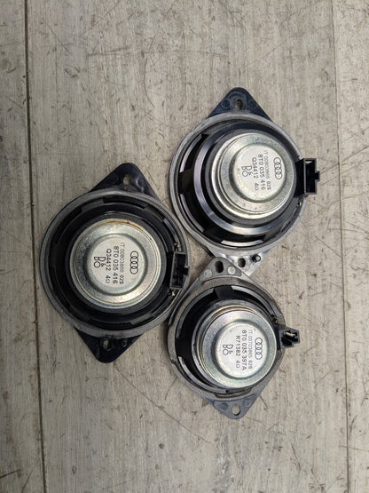 09-17 OEM AUDI A5 S5 Bang & Olufsen Front Rear Door Tweeter Speakers SET